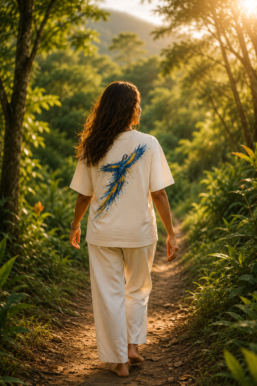 CAMISETA AUTORAL VESTIR ARTE ARARA