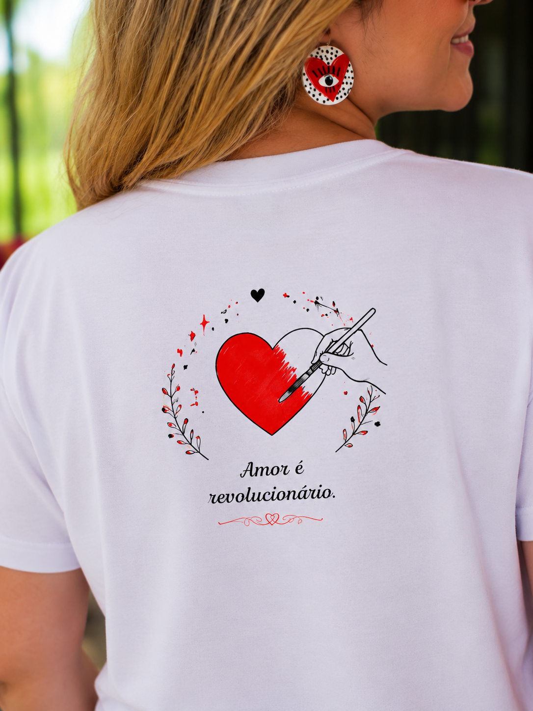 CAMISETA AUTORAL VESTIR ARTE PINTAR
