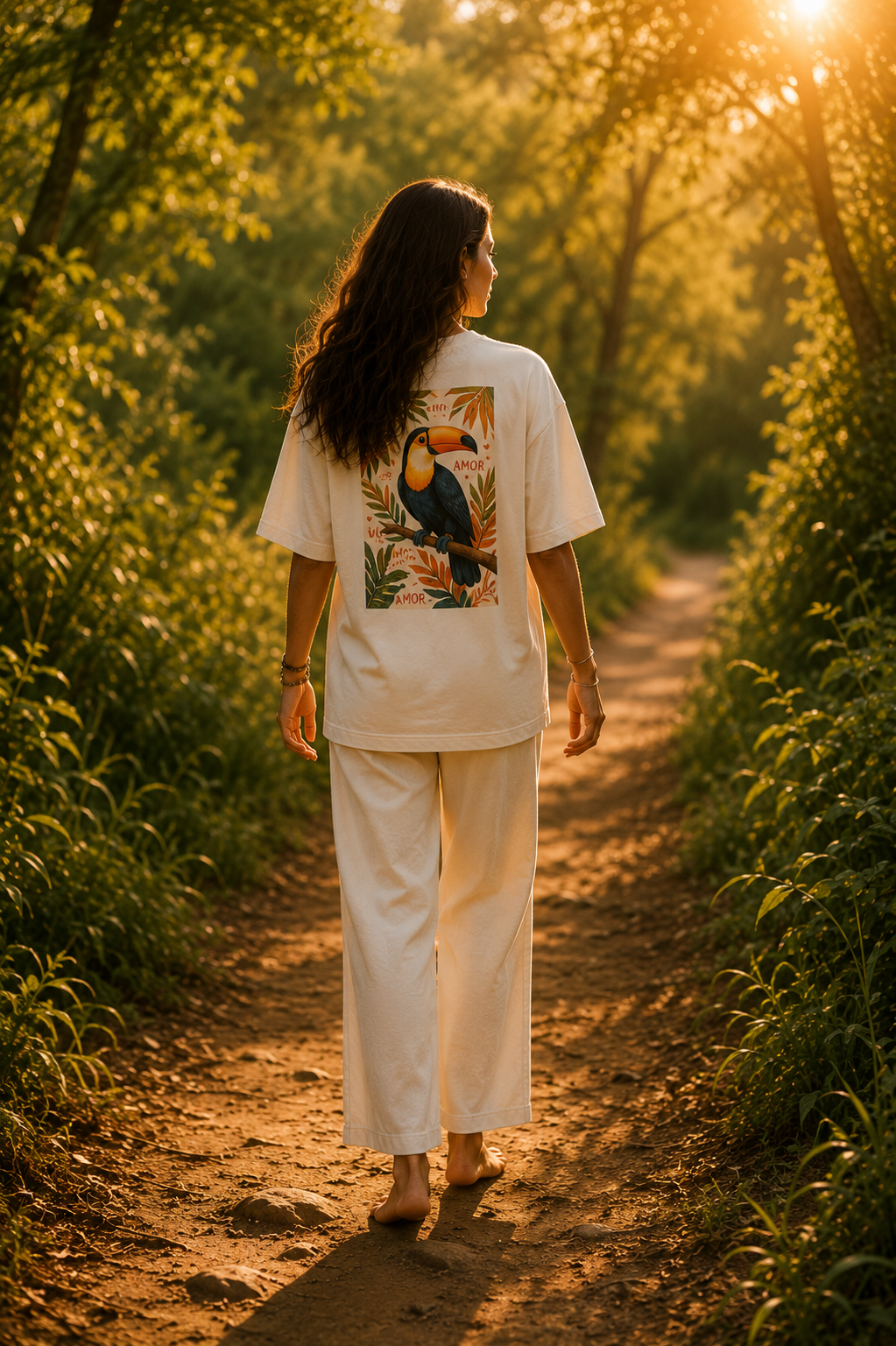 CAMISETA AUTORAL VESTIR ARTE TUCANO