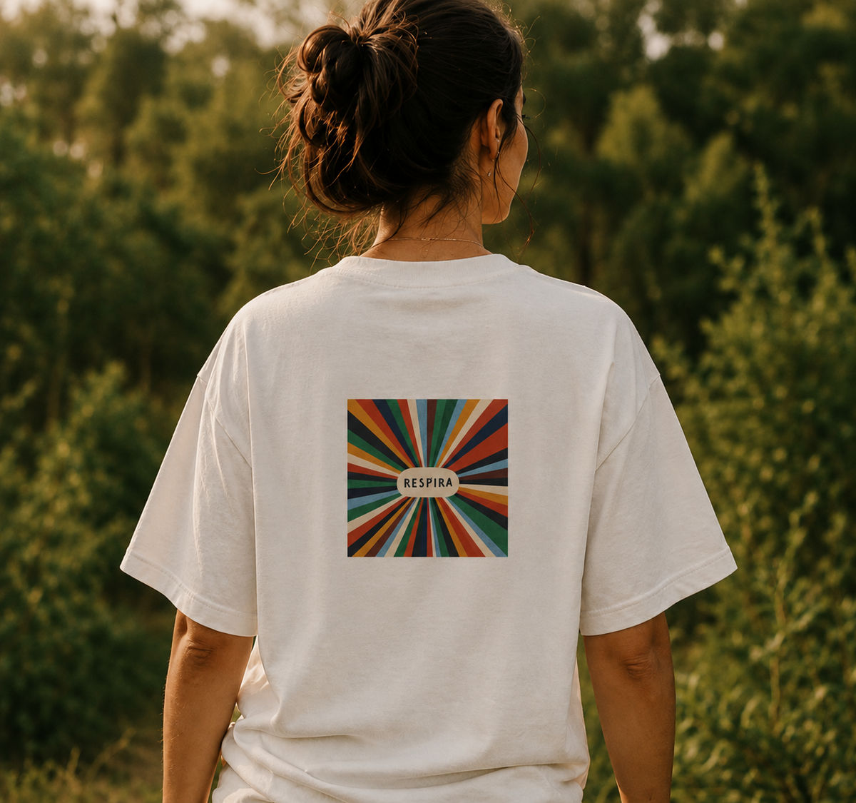 CAMISETA AUTORAL VESTIR ARTE RESPIRA